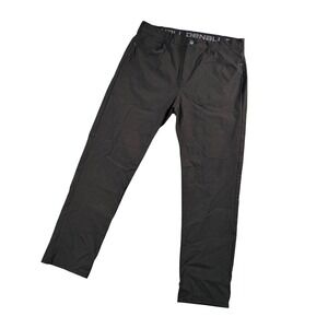 Denali Mens Black Outdoor Performance Stretch Pants Gorpcore‎ Utility 36x31